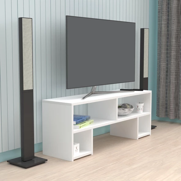 Kenzlife televizyon sehpası abudabi byz 040*080*30 tv ünitesi ürün görseli 1