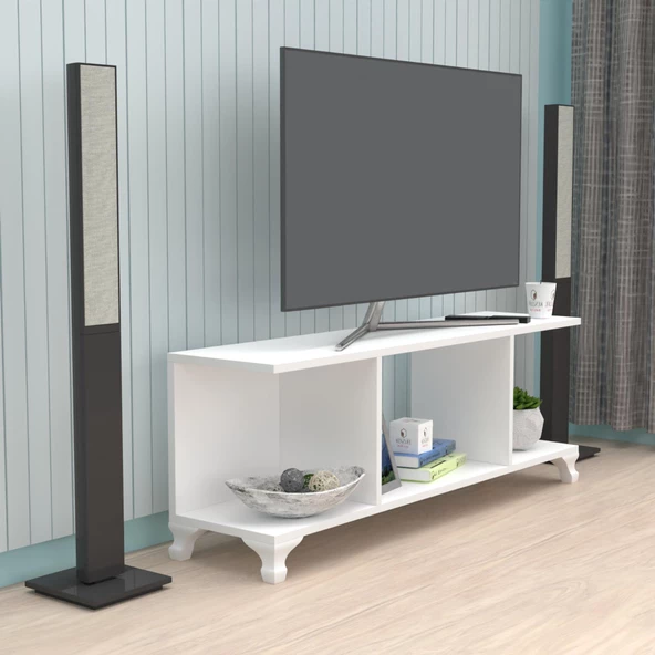 Kenzlife televizyon sehpası seul byz 038*080*30 tv ünitesi ürün görseli 1