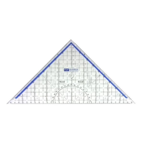 Kraf Geodreick Geometrik Açılı Gönye 32 cm ürün görseli 1