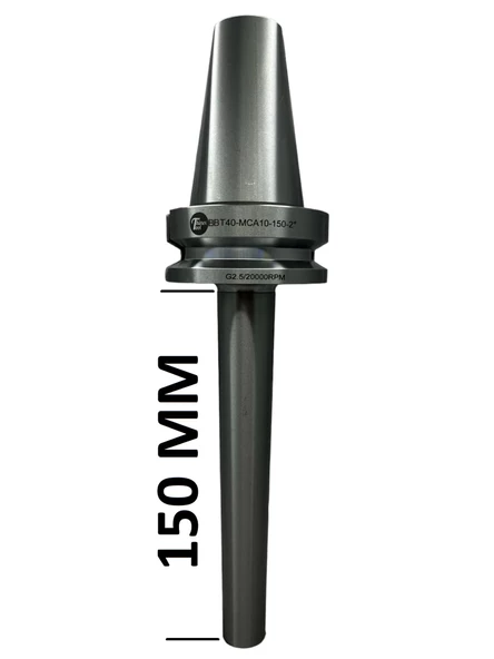 BBT40 MCA10 - 150 BOY VİDALI TUTUCU M10X150 BOY VİDALI TUTUCU 20.000 devir balans alınmıştır ürün görseli 1