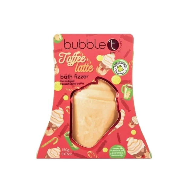 Bubble T Toffee Latte Bath Fizzer 150 gr Banyo Topu ürün görseli 1