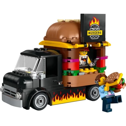 LEGO City 60404 Hamburger Kamyonu (194 Parça) - Resim 2