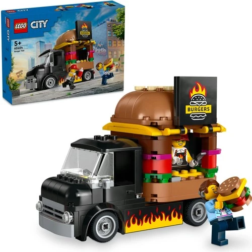 LEGO City 60404 Hamburger Kamyonu (194 Parça) ürün görseli 1