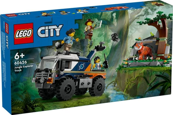 LEGO City 60426 Jungle Explorer Off-Road Truck ürün görseli 1