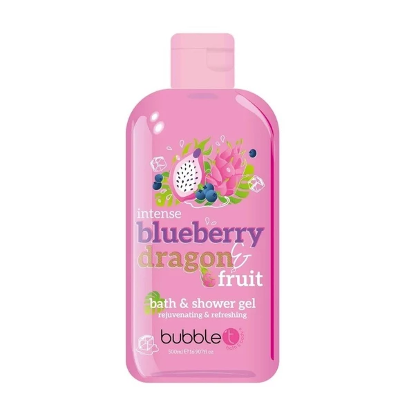 Bubble T Intense Blueberry Dragonfruit Bath & Shower Gel 500 ml Duş Jeli ürün görseli 1