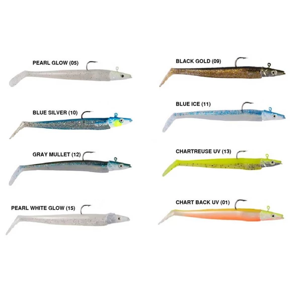 Ryuji Snake Shad Sandeel Silikon Yem 12cm 16g - Resim 2