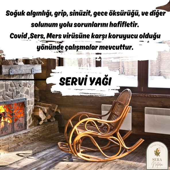 Servi Uçucu Yağı 10 ml. %100 Saf - Resim 4
