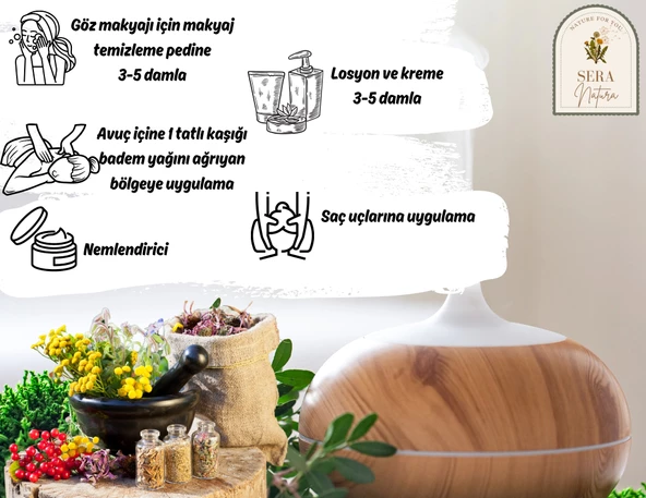 Badem Yağı 30 ml. %100 Saf - Resim 7