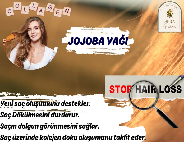 Jojoba Yağı 10 ml. %100 Saf - Resim 3