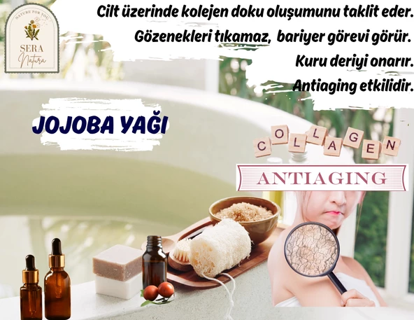 Jojoba Yağı 10 ml. %100 Saf - Resim 4