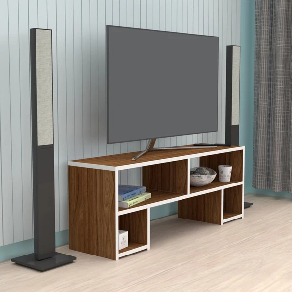 Kenzlife televizyon sehpası abudabi cvz 040*080*30 tv ünitesi ürün görseli 1