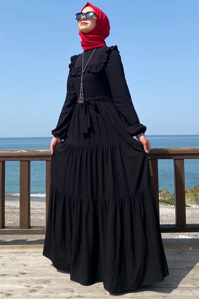Bade Elbise Siyah - Resim 2
