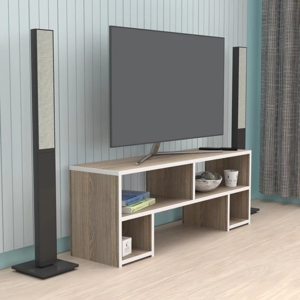 Kenzlife televizyon sehpası abudabi crd 040*080*30 tv ünitesi ürün görseli 1