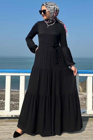 Asil Siyah Elbise - Resim 2