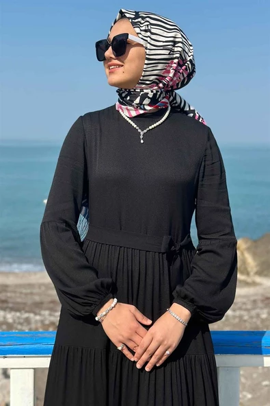 Asil Siyah Elbise - Resim 3