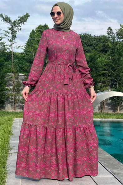 Betül Gül Kurusu Elbise - Resim 6