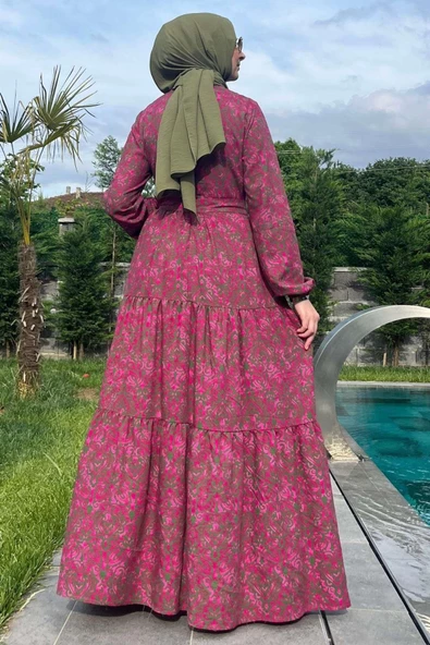 Betül Gül Kurusu Elbise - Resim 9