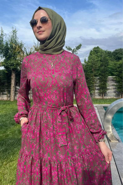 Betül Gül Kurusu Elbise - Resim 2