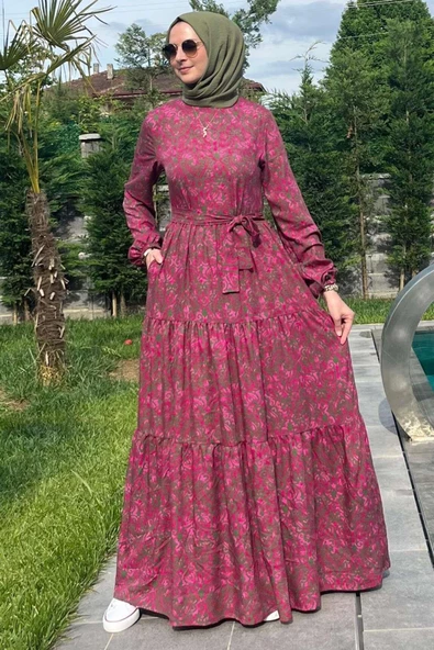 Betül Gül Kurusu Elbise - Resim 5