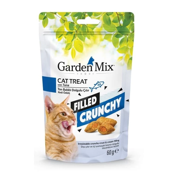 Gardenmix Ton Balıklı İçi Dolgulu Kedi Ödülü 60gr ürün görseli 1