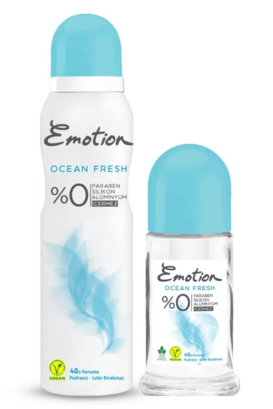 Emotion Ocean Fresh Deodorant 150ml Ve Roll On 50ml ürün görseli 1