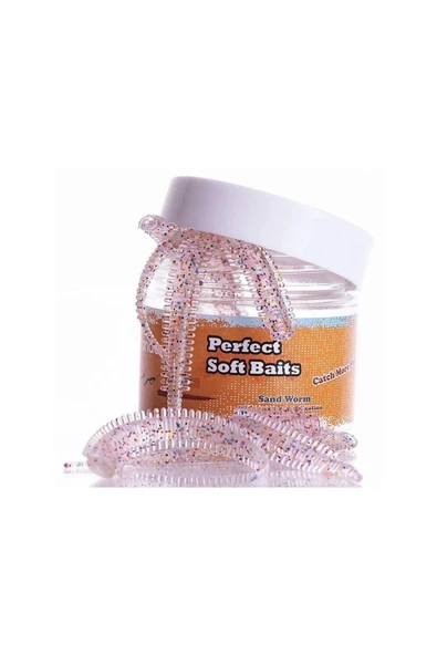 Perfect Soft Baits Sand Worm 7cm (Kavanozlu Ambalaj) ürün görseli 1