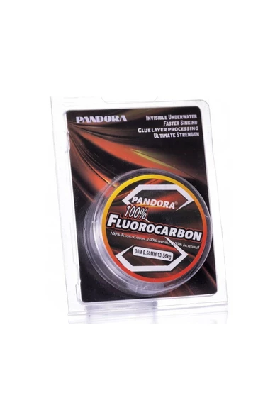 Pandora %100 Fluorocarbon Misina 30mt 0,50mm ürün görseli 1