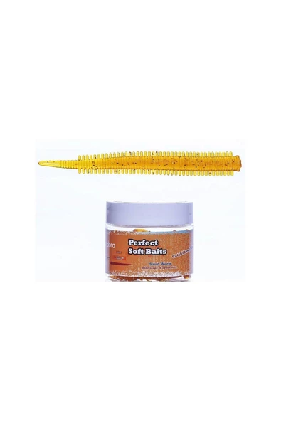 Perfect Soft Baits Sand Worm 7cm (Kavanozlu Ambalaj) - Resim 2