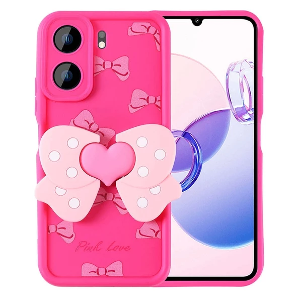 Xiaomi Poco C65 Uyumlu Kılıf Kamera Korumalı Figür Tasarımlı Kapya Kapak ürün görseli 1