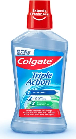 Colgate Triple Action Üçlü Etki 500 ml Gargara ürün görseli 1