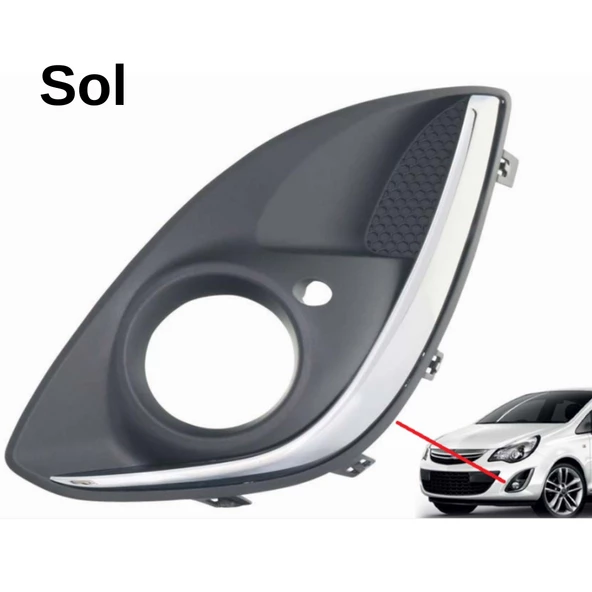 Opel Corsa D Sol Sis Kapağı 2011- Nikelajlı ürün görseli 1