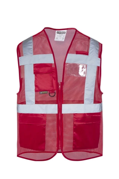 OLYMPUS HIGH VIS WARNING VEST ürün görseli 1
