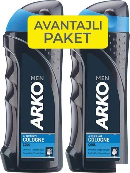 Arko Men men Cool Tıraş Kolonyası 2X250ML ürün görseli 1