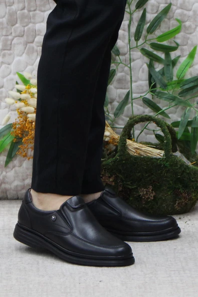 Pierre Cardin 14602 Siyah Comfy Orijinal Ürün Hakiki Deri Erkek Ayakkabı ürün görseli 1