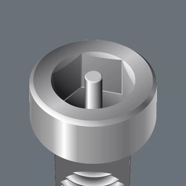 Wera 840/4 Z Bits Hex-Plus BO, 3 x 89 mm - Resim 2
