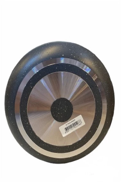 Mehtap Granit Gri Renk Tava 24 Cm - Resim 3