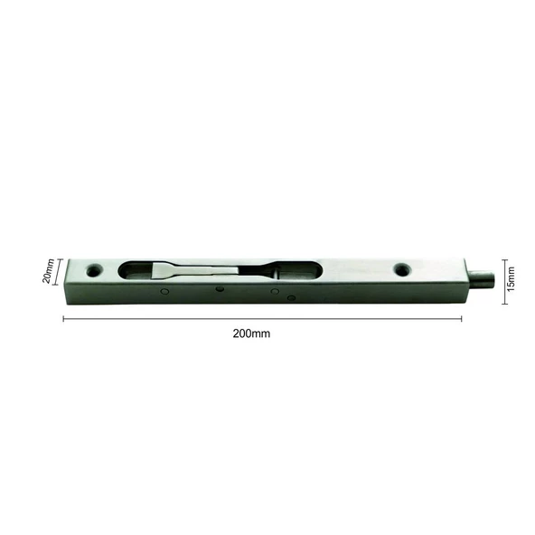Algatec Paslanmaz Kapı Sürgüsü 20cm - Resim 2