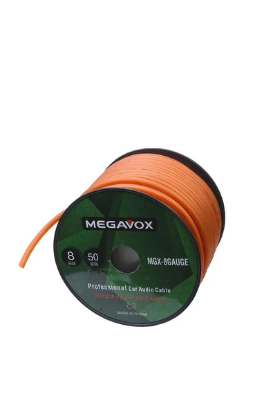 Megavox 8 Ga Rulo Kablo 50 Metre ürün görseli 1