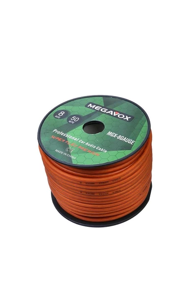 Megavox 8 Ga Rulo Kablo 50 Metre - Resim 4
