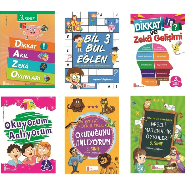 Ata 3.Sınıf Eğitim Seti (6 Kitap) - Resim 2