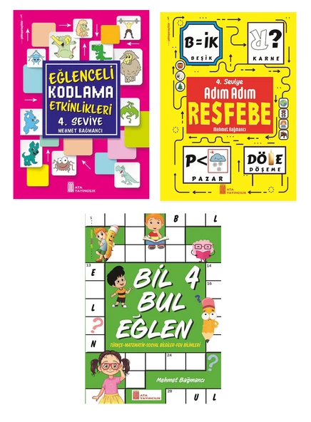 Ata 4.Sınıf Kodlama + Resfebe + Bil Bul Eğlen - Resim 2