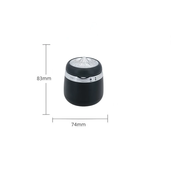 Premium ışıklı küllük silver / ICKU54 - Resim 3