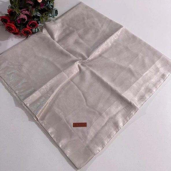 Bonjela Lento Eşarp Leopar Desen Ekru LNT0222 ürün görseli 1