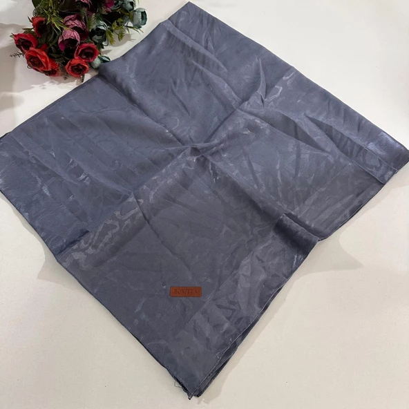 Bonjela Lento Eşarp Leopar Desen Koyu Gri2 LNT0229 ürün görseli 1