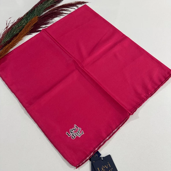 Levi'dor Trend Düz Renk Eşarp Pembe LVB49 ürün görseli 1