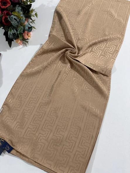 Levidor Premium Jakar Şal Sütlü Kahve LJK0408 ürün görseli 1
