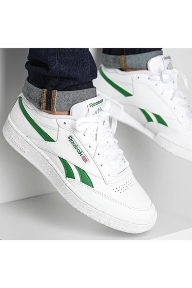 Reebok Club C Revenge 100032882 Unisex Sneaker Ayakkabı Beyaz Yeşil 36-45,5 ürün görseli 1