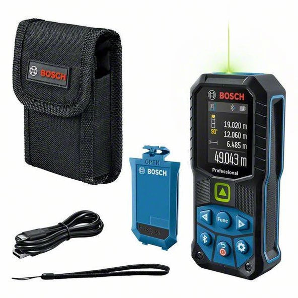 Bosch GLM 50-27 CG BA 3.7 V 1 Ah Lazer Metre ürün görseli 1