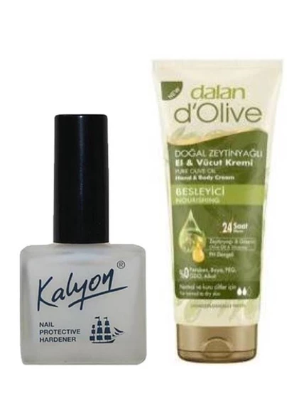Kalyon Tırnak Sertleştirici + Dalan Tüp Krem 20 Ml ürün görseli 1