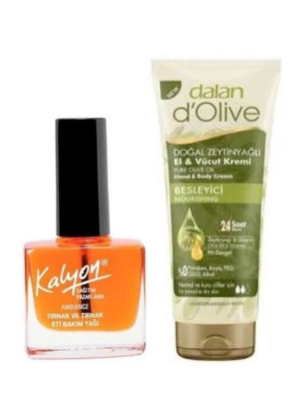 Kalyon Tırnak Bakım Yağı + Dalan Tüp Krem 20 Ml ürün görseli 1